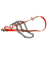 Load image into Gallery viewer, 3/4" Reflective Dayglo w/ Chain Tree Lead