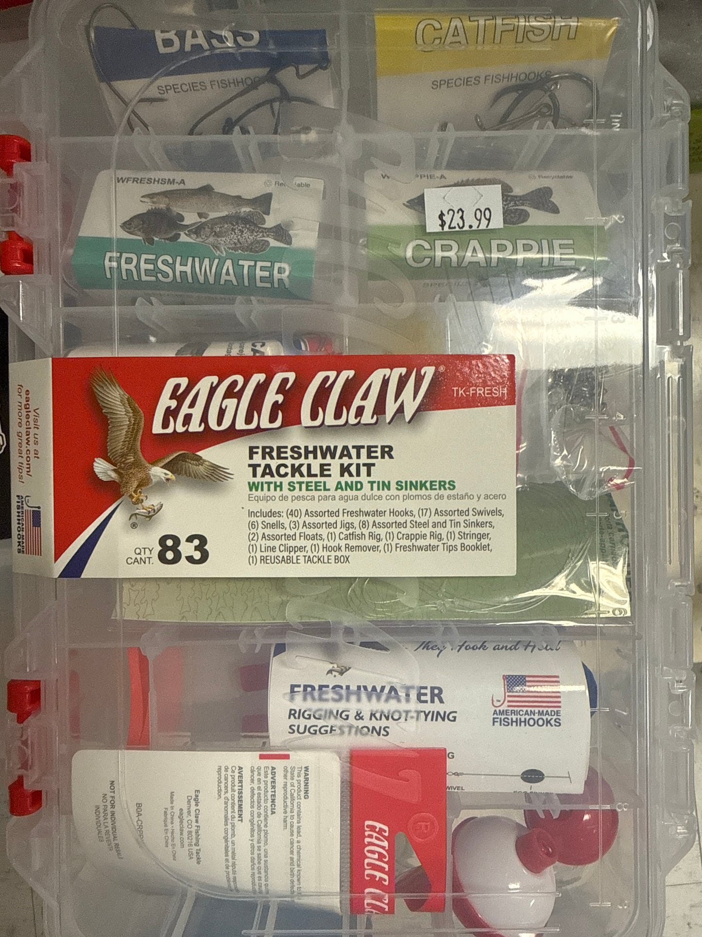 E.C. FRESH WATER TACKLE KIT