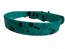 Load image into Gallery viewer, 1" Bone & Paw DIF Collar 20"
