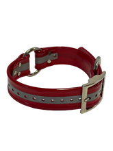Load image into Gallery viewer, 1 1/2" Reflective Dayglo Center Ring DIF 22" Collar