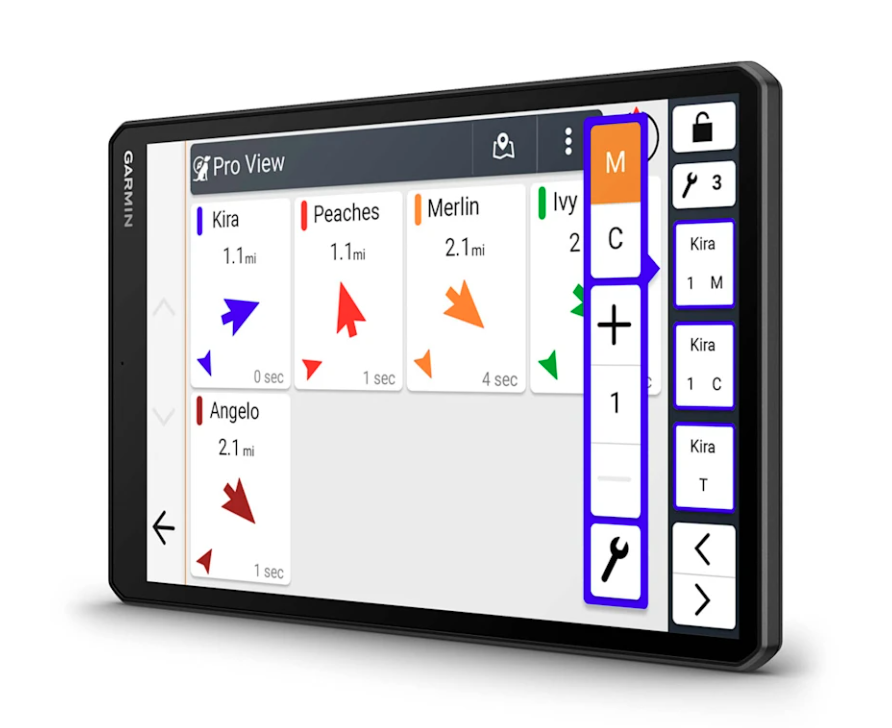 Alpha XL Rugged Dog Tracking GPS Navigator – Cajun Lights