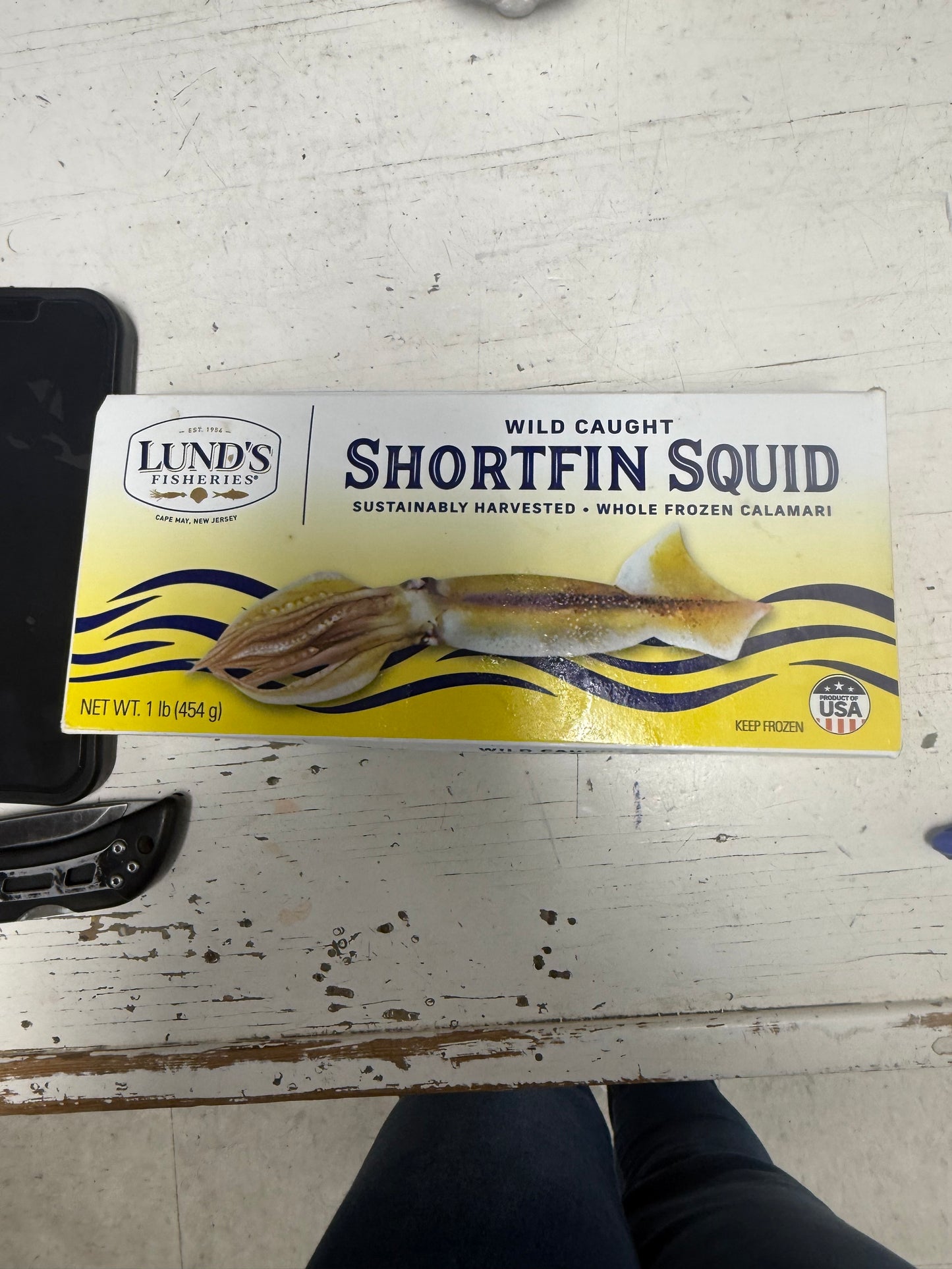 Short fin Squid