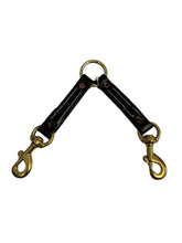 Load image into Gallery viewer, 2 Dog Leather Coupler