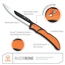 Load image into Gallery viewer, Outdoor Edge Razorbone Knife W Sheath