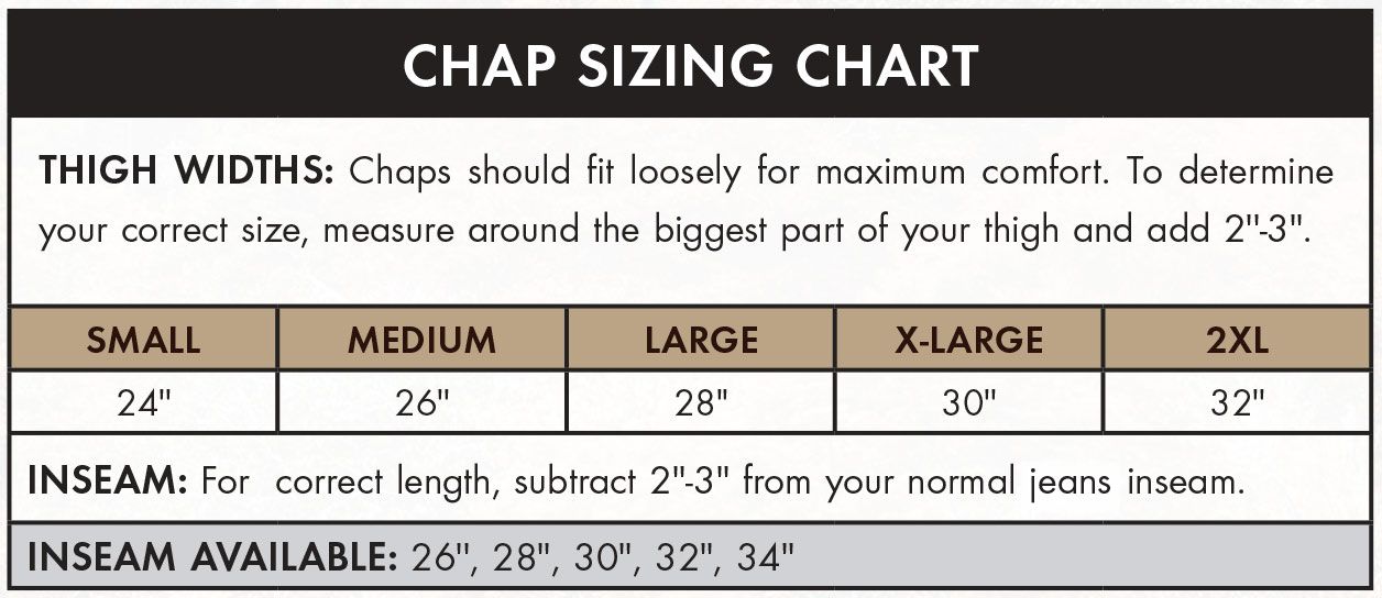 Dan's Waterproof Five star Chaps
