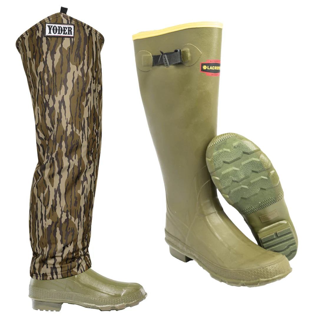 LaCrosse Grange Boot with Yoder Bottomland Chap