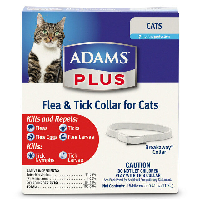 Adams cat flea and tick collar