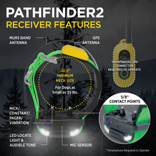 Load image into Gallery viewer, Dogtra Pathfinder 2 Green Collar