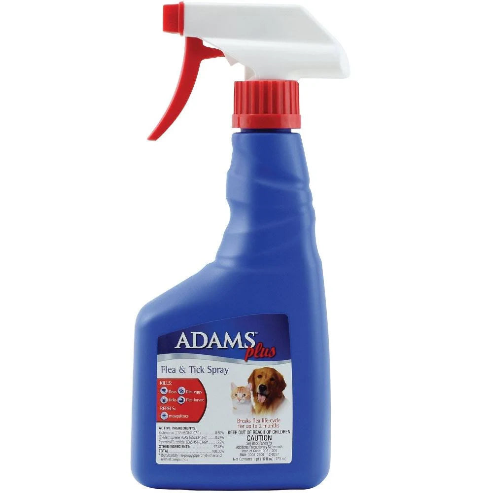 Adams plus flea & tick spray