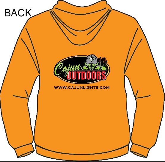 Orange Cajun Hoodie