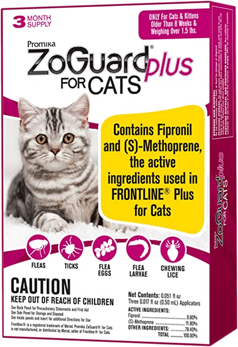 Zoguard plus for cats