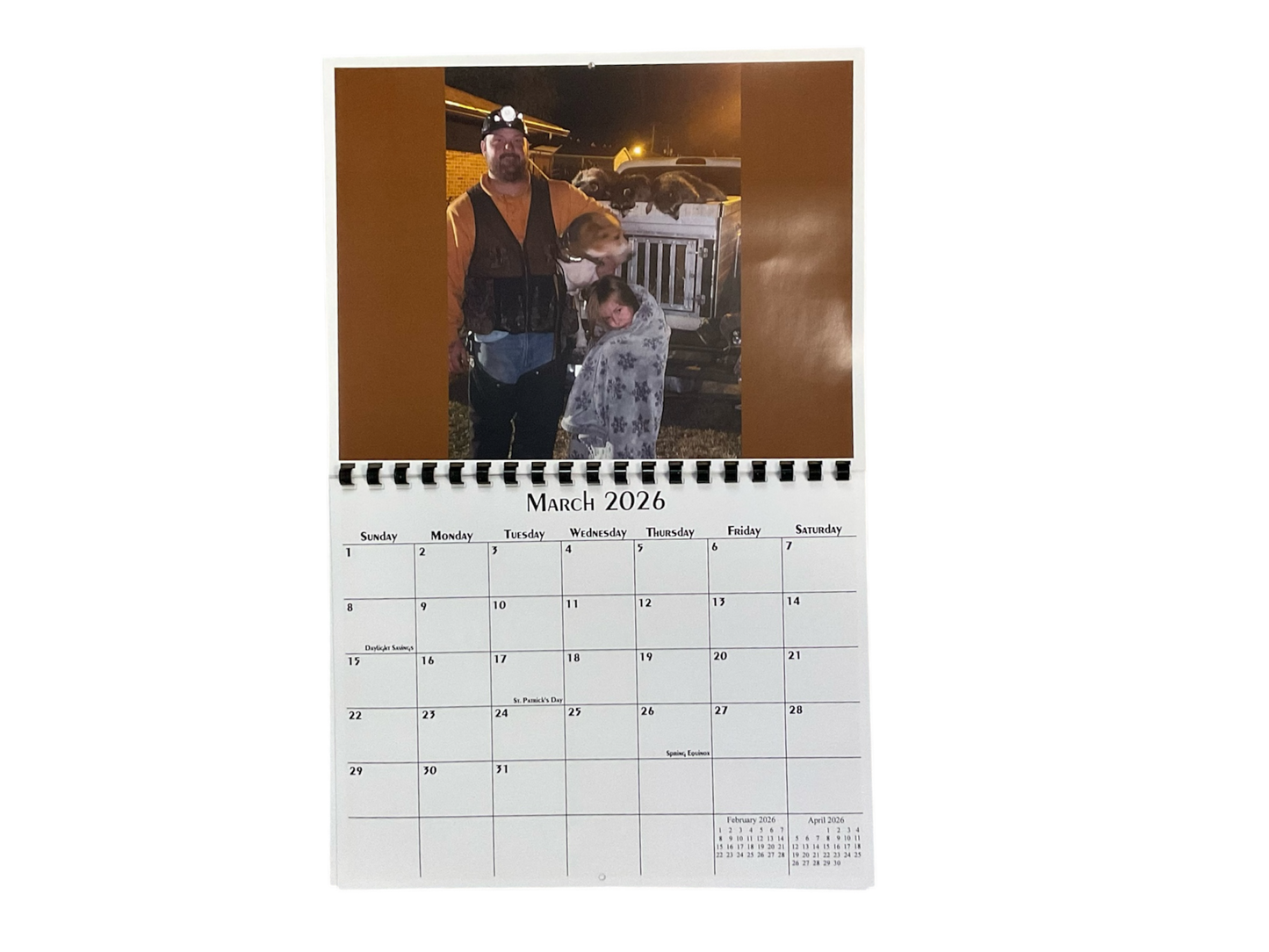 Cajun Outdoor Calendar