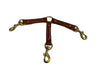 3 Dog Leather Coupler