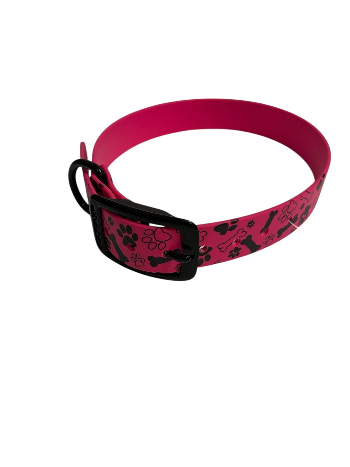3/4" Bone & Paw DIF Collar 16"