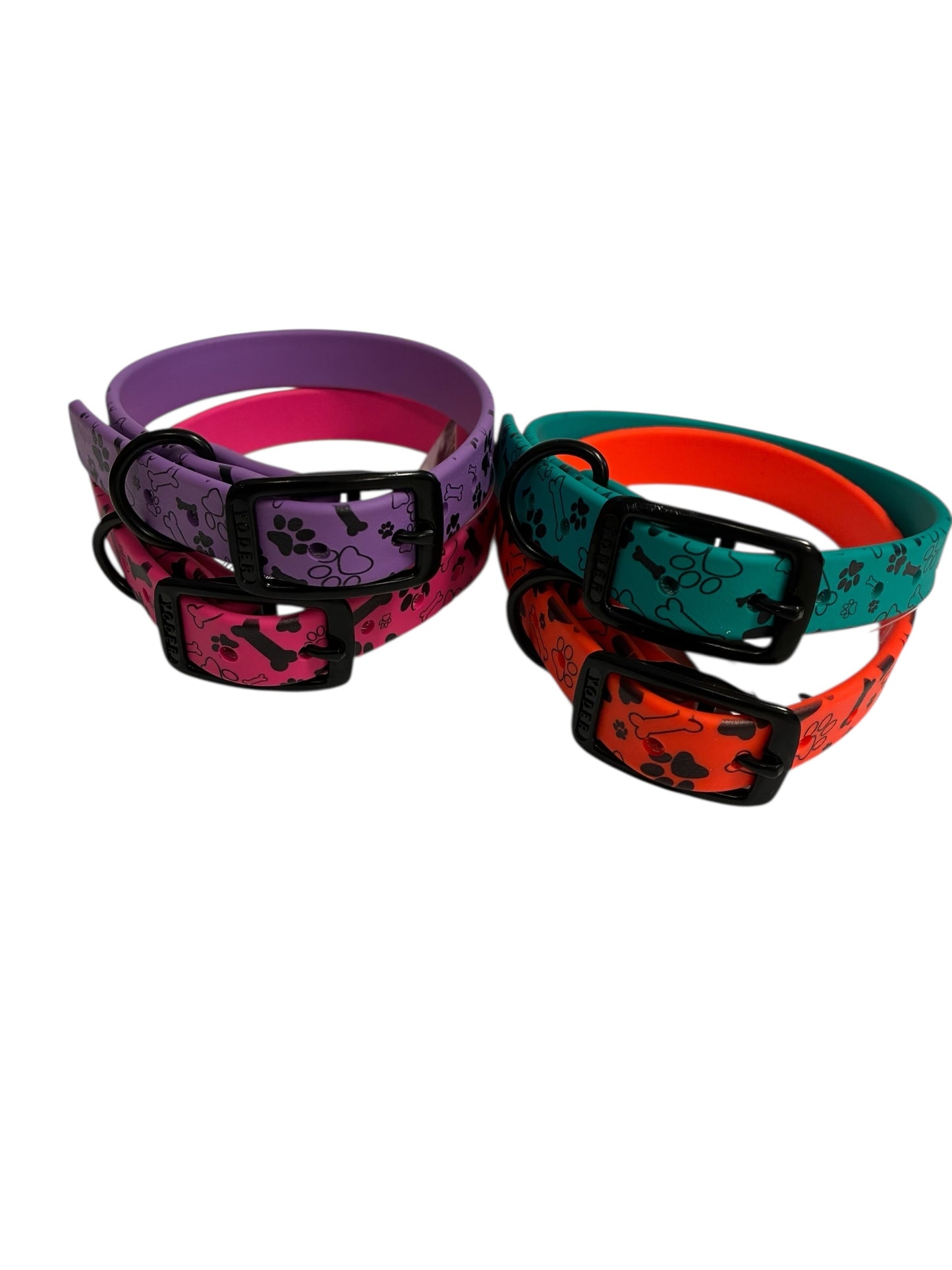 1" Bone & Paw DIF Collar 20"