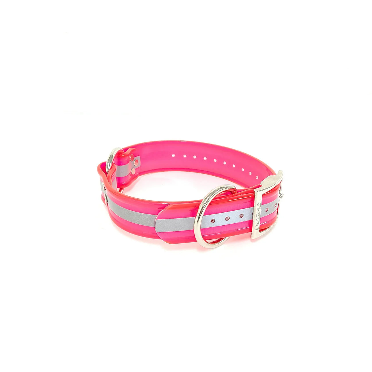 1 1/2" Reflective Dayglo Center Ring DIF 22" Collar