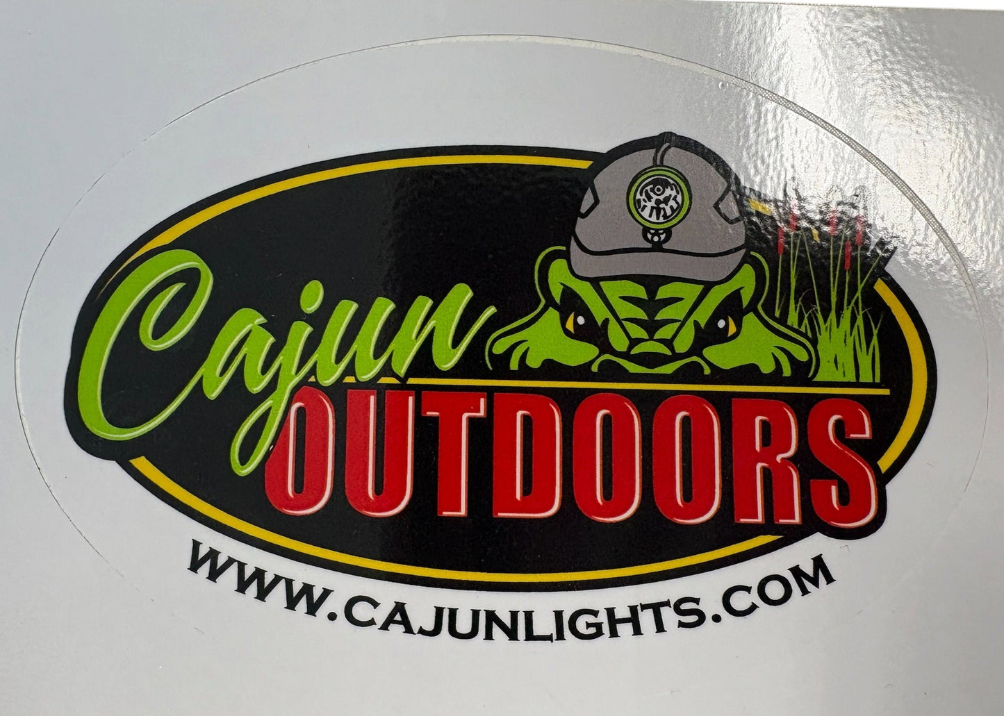 Cajun Lights Sticker