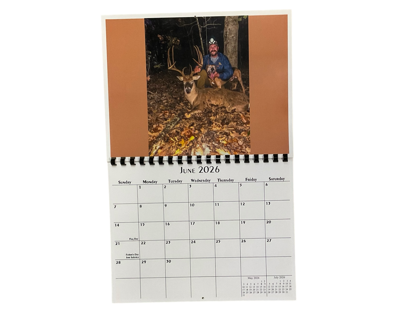 Cajun Outdoor Calendar