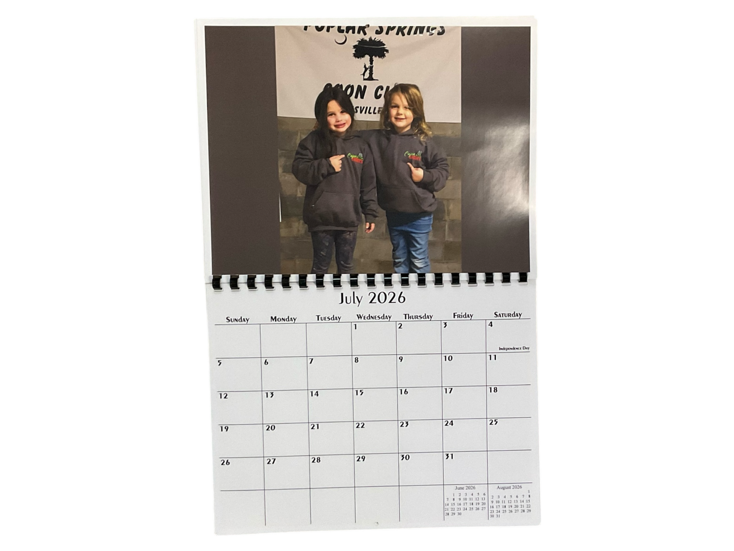 Cajun Outdoor Calendar