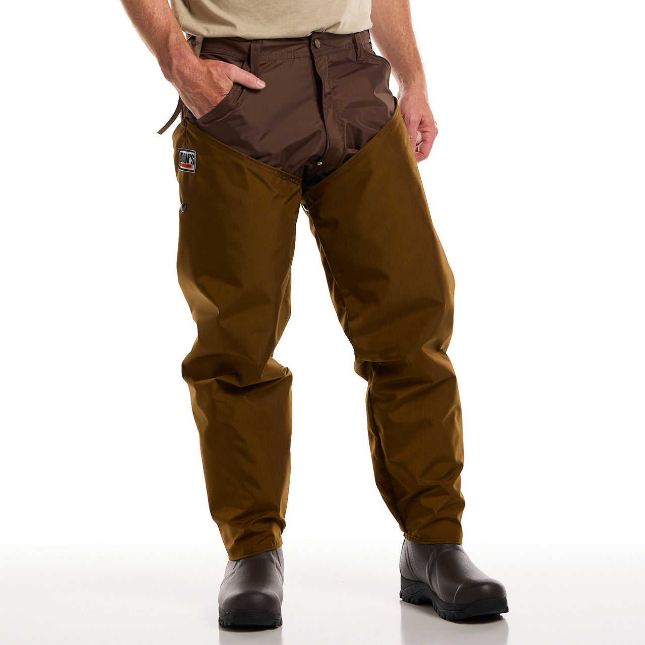 DryShod Haymaker Hi Boot w/ Dan's Chap – Cajun Lights