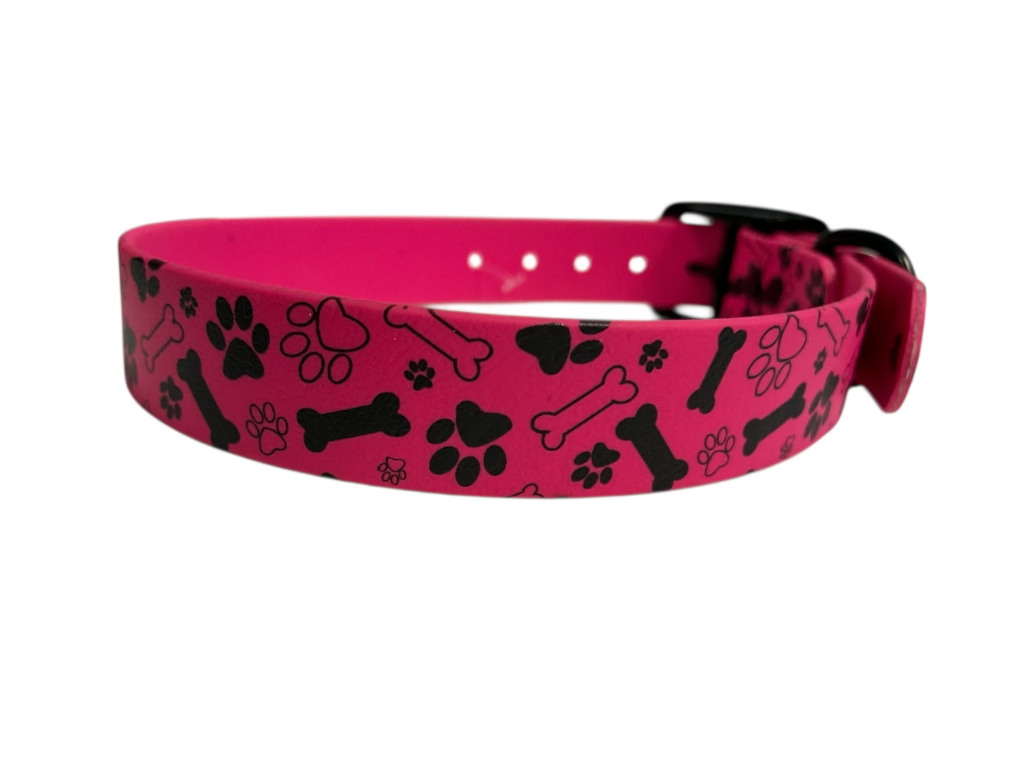 1" Bone & Paw DIF Collar 20"