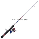 Zebco FOHLS20602M.NS4 Fold of Honor Spinning combo 6' 2pc, Med EVA/Glass, sz 20, 5.3:1 ratio, 1BB, w/8# line
