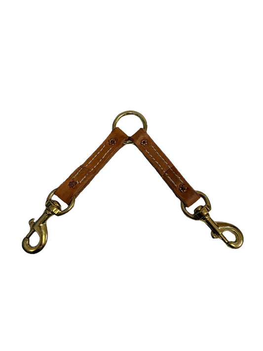 2 Dog Leather Coupler