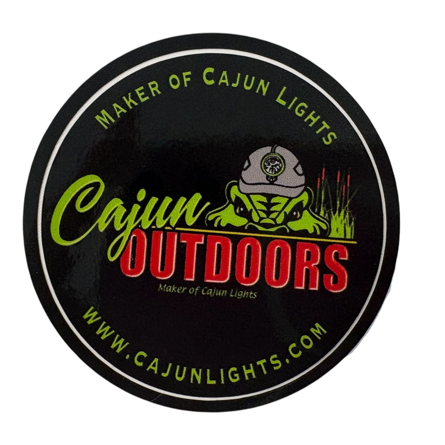 Cajun Lights Sticker