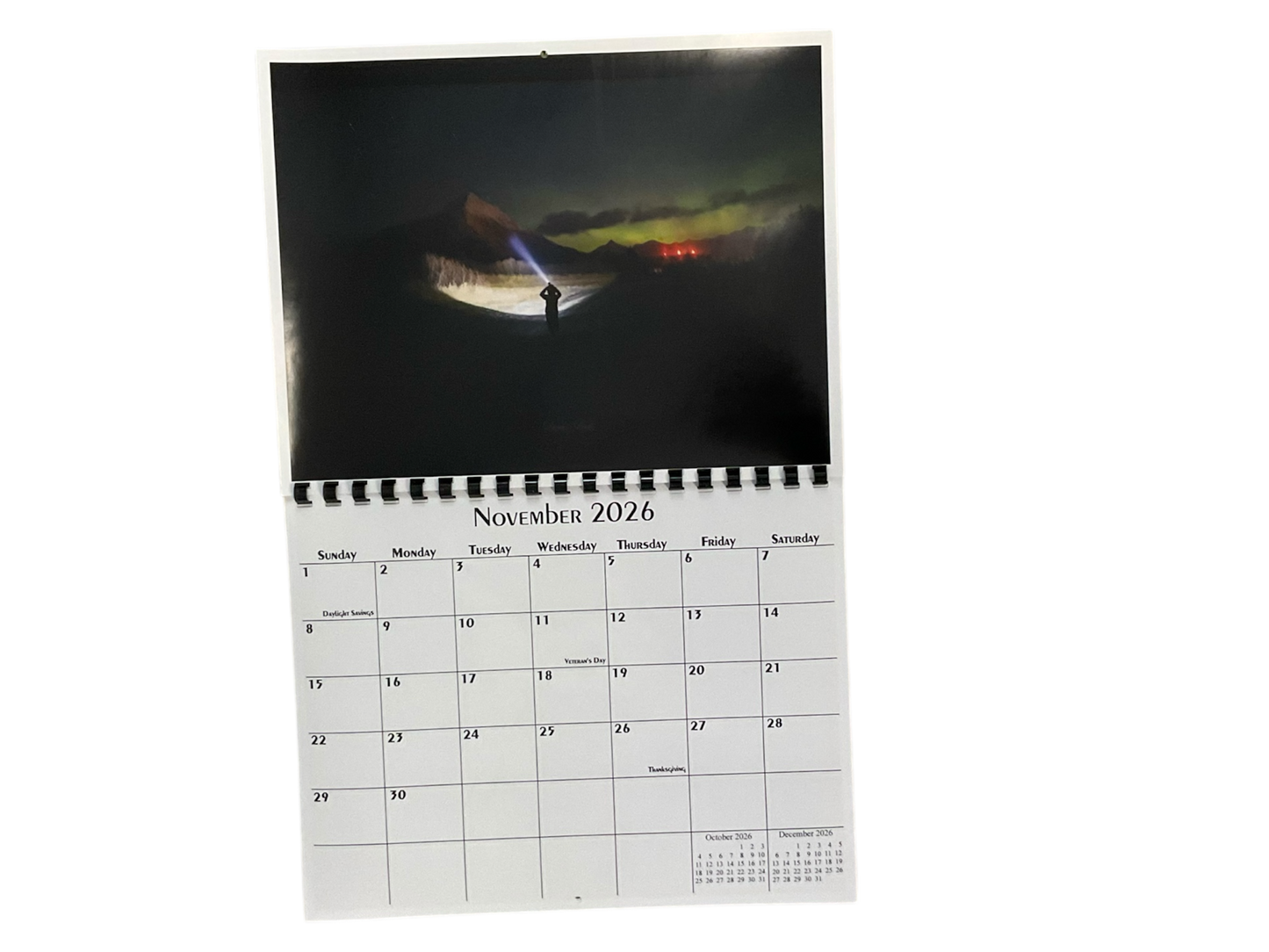 Cajun Outdoor Calendar