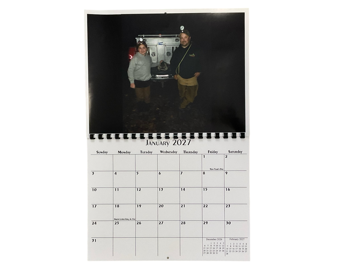 Cajun Outdoor Calendar