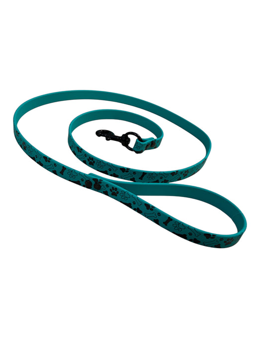 3/4" x 5' Bone & Paw Pet Lead