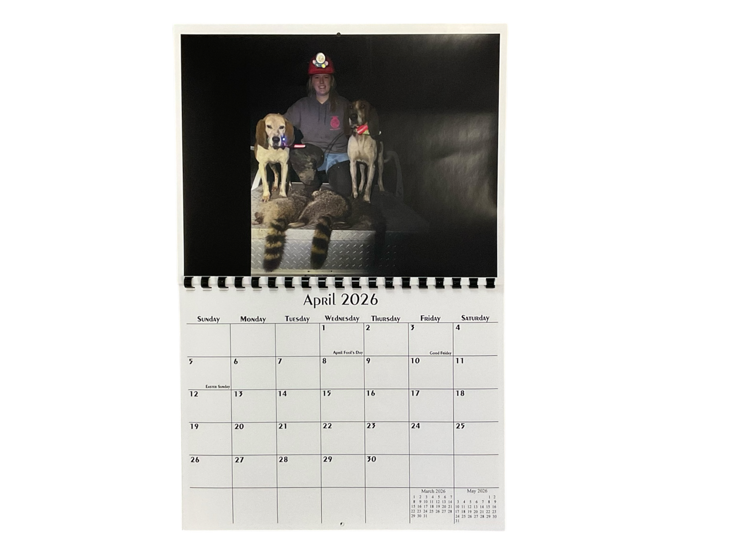 Cajun Outdoor Calendar