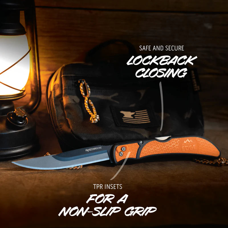 Outdoor Edge Razorbone Knife W Sheath