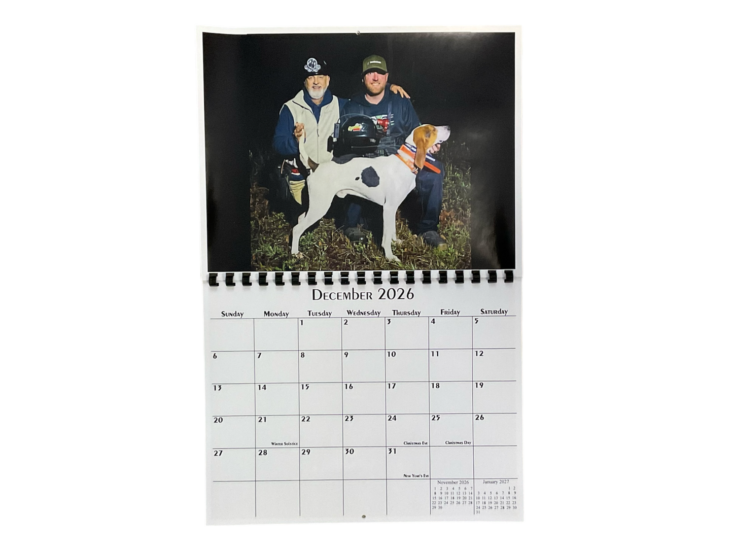 Cajun Outdoor Calendar