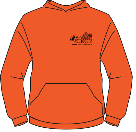 Safety Orange Cajun Hoodie