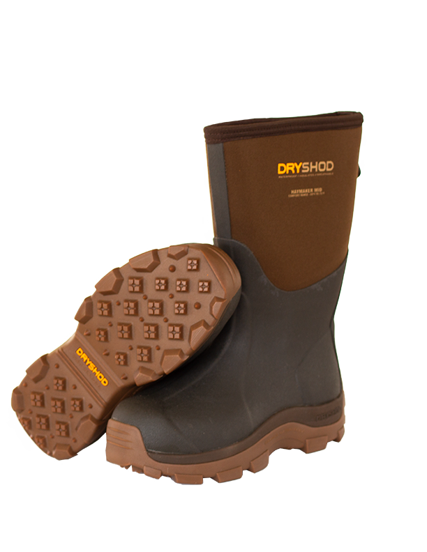 DryShod Mid Calf Boot with Yoder Bottomland Chap