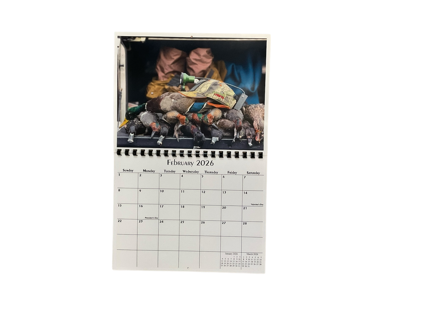 Cajun Outdoor Calendar