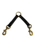 2 Dog Leather Coupler