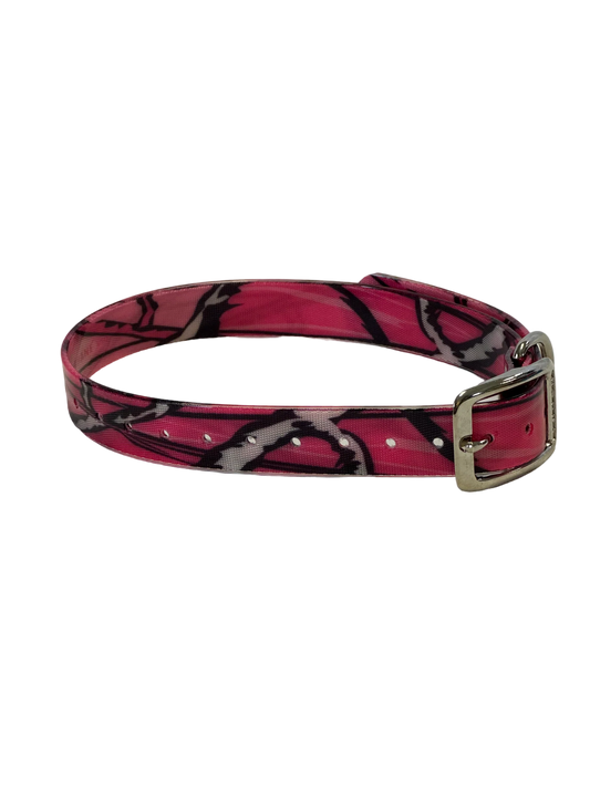 3/4" Camo Dayglo DIF 16" Collar