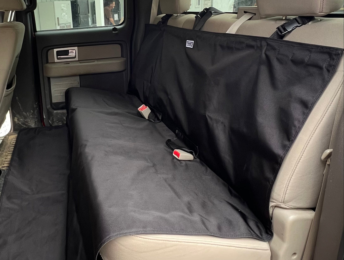 Yoder Back Seat Cover With Organizer Bundle