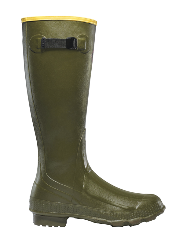 Lacrosse Grange Boot w Yoders Chap Cajun Lights