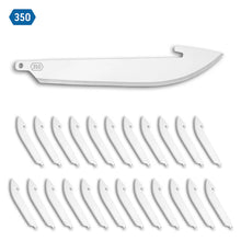 Load image into Gallery viewer, Outdoor Edge 3.5&quot; Drop Point Replacement Blade Pack (24Pcs) - Clam
