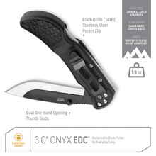 Load image into Gallery viewer, Outdoor Edge  3.0&quot; Onyx-Lite (3-Blades) Blister

