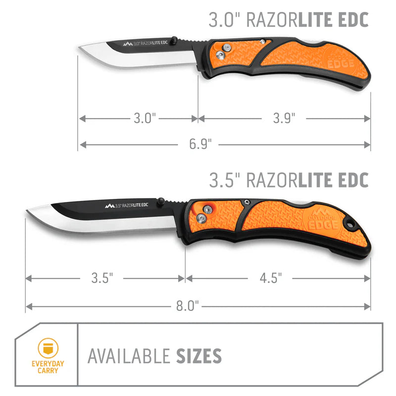 Outdoor Edge Razor-Lite EDC Folding Razor Knife