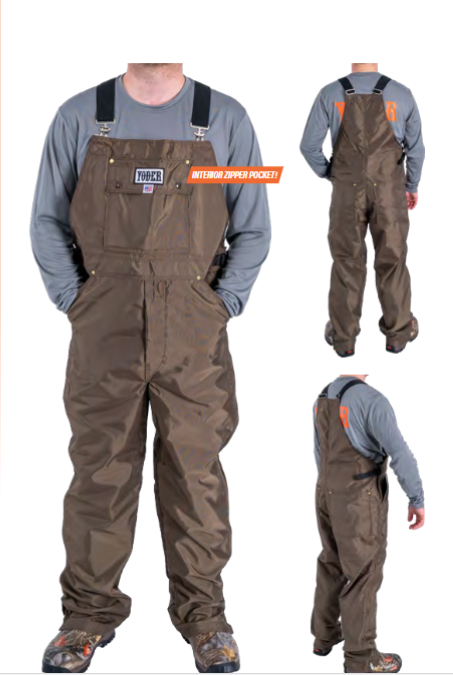 Yoder Lite N Dry Bibs Insulated