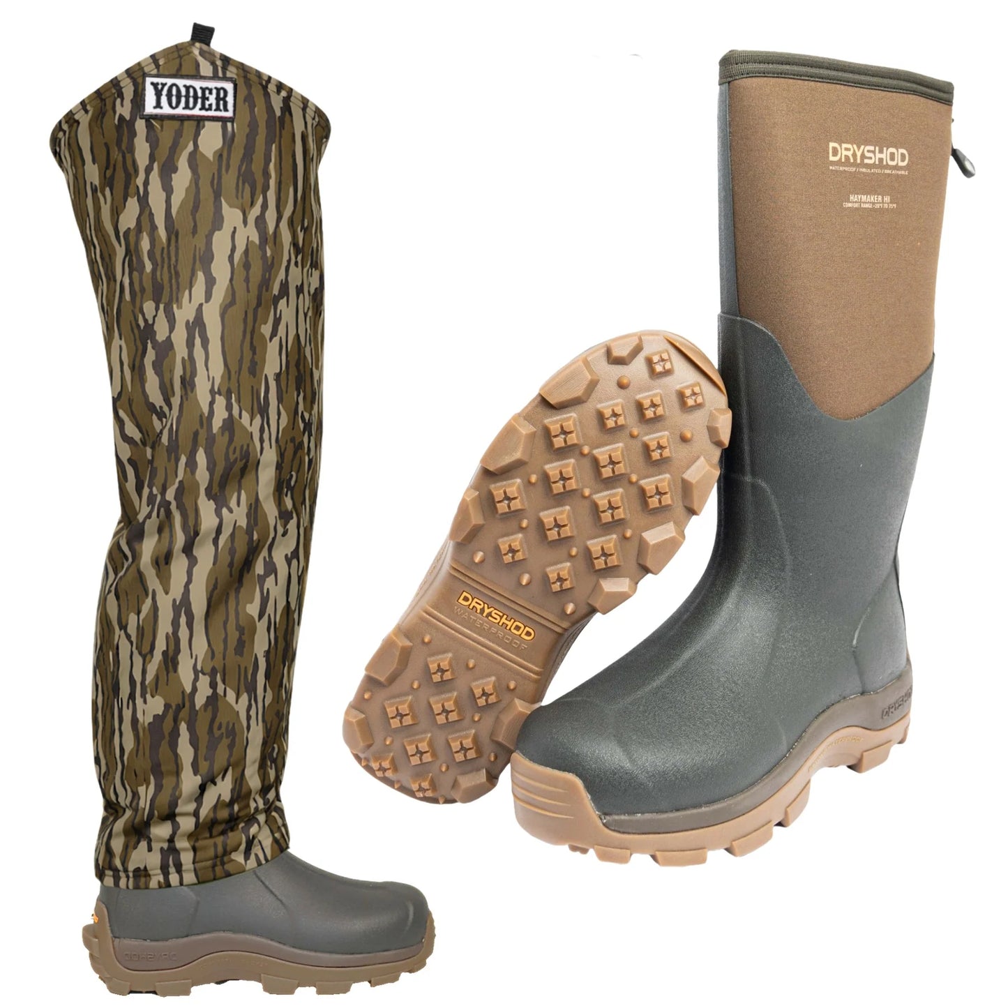 Dryshod Haymaker Hi Boot w/ Yoder's Chap