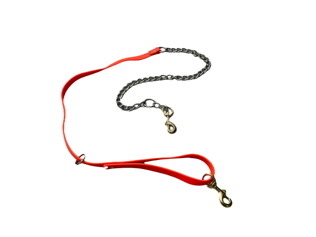 5' Beta Leash with 2' Chain