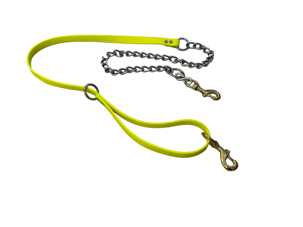 5' Beta Leash with 2' Chain