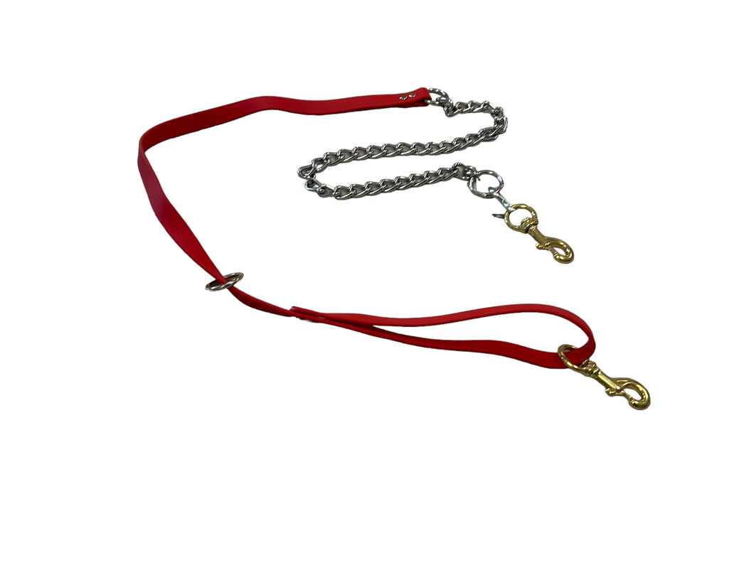 5' Beta Leash with 2' Chain