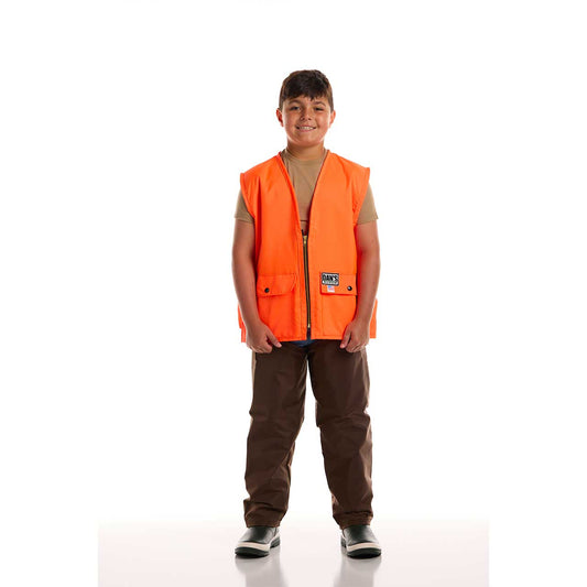 Dan's Kids Blaze Orange Vest